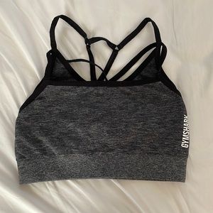 Gray Gymshark Sports Bra